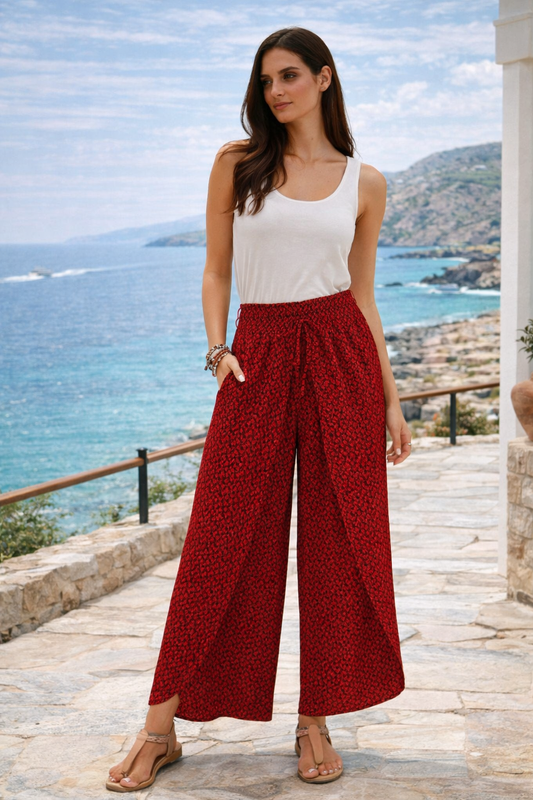 Pantalon Zara con Volante