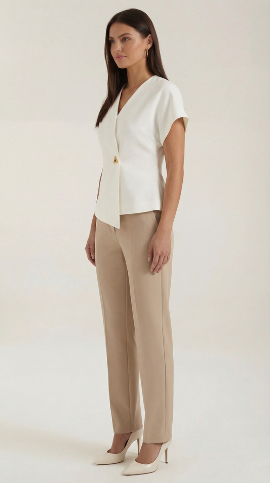 Blusa Amy Escote V
