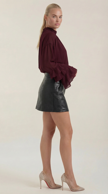 Blusa Alma Transparente