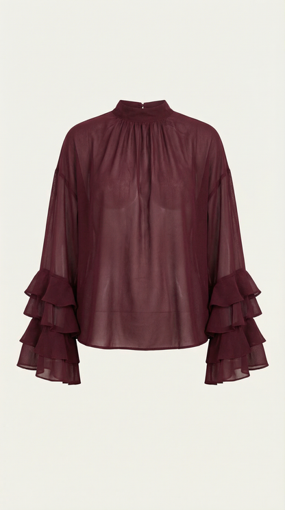 Blusa Alma Transparente
