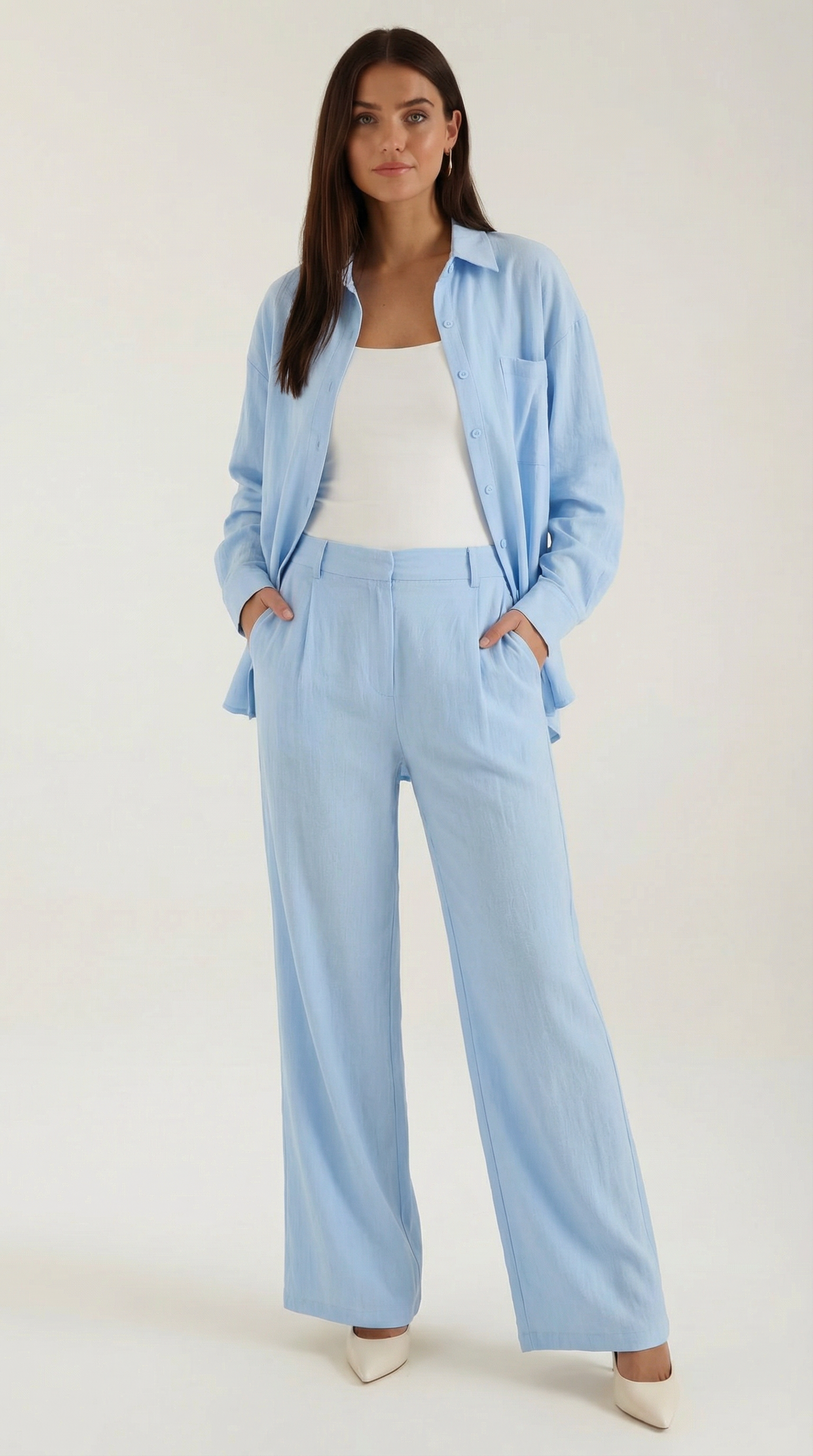 Conjunto Amber Azul Celeste