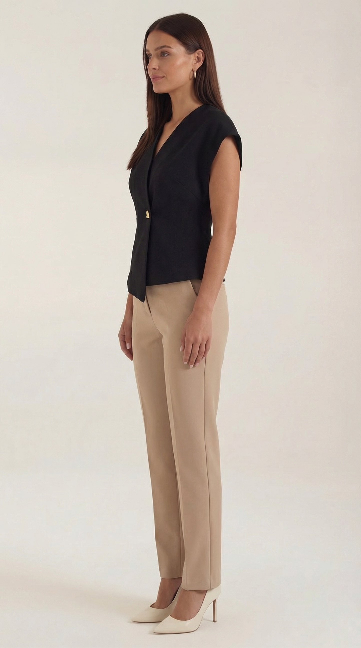 Blusa Amy Escote V