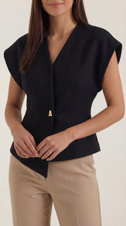 Blusa Amy Escote V