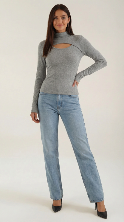 Top Bárbara con Aberturas