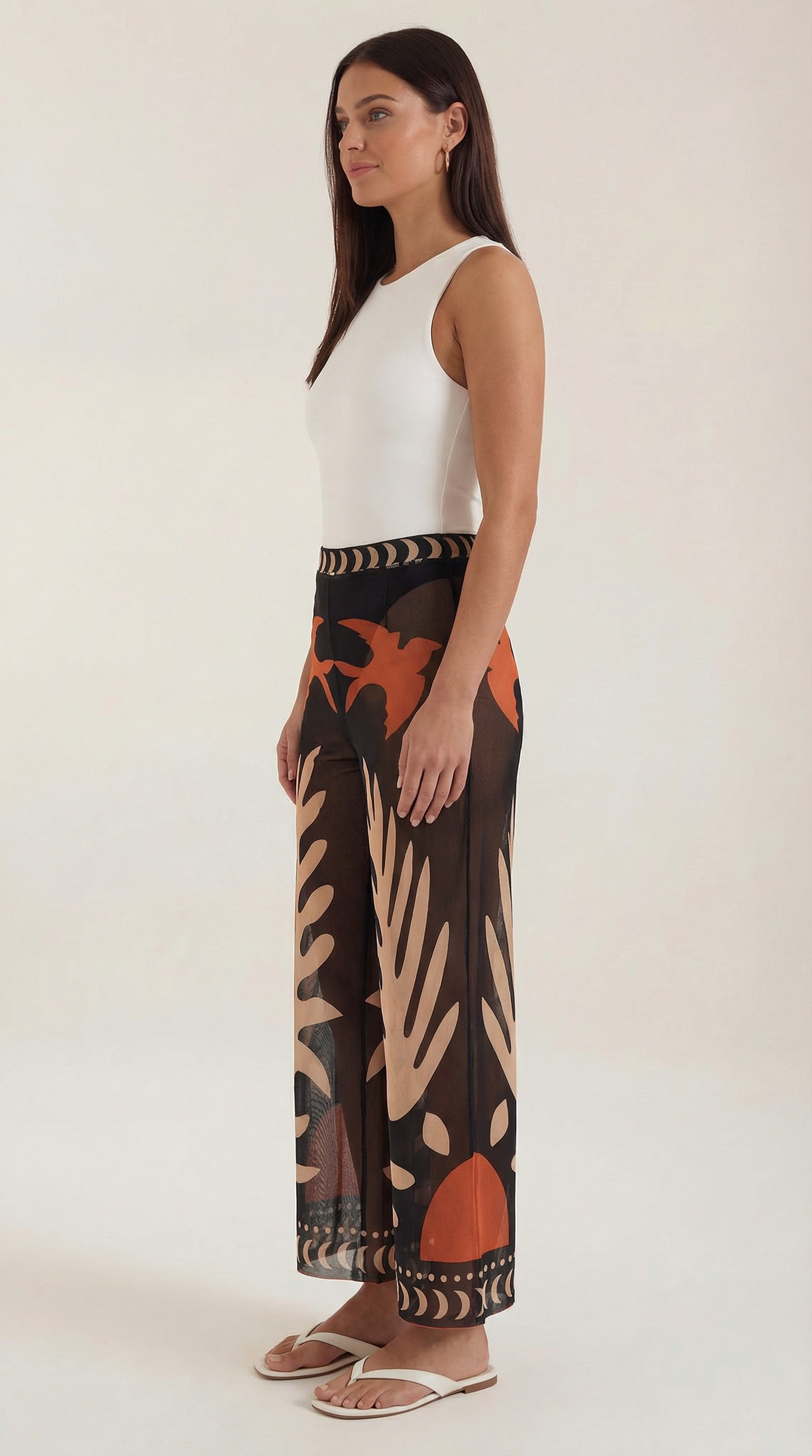 Pantalón Beth Transparente