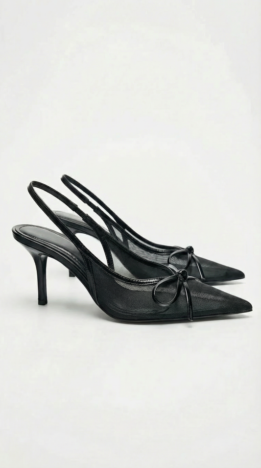 Tacones Michelle Negro