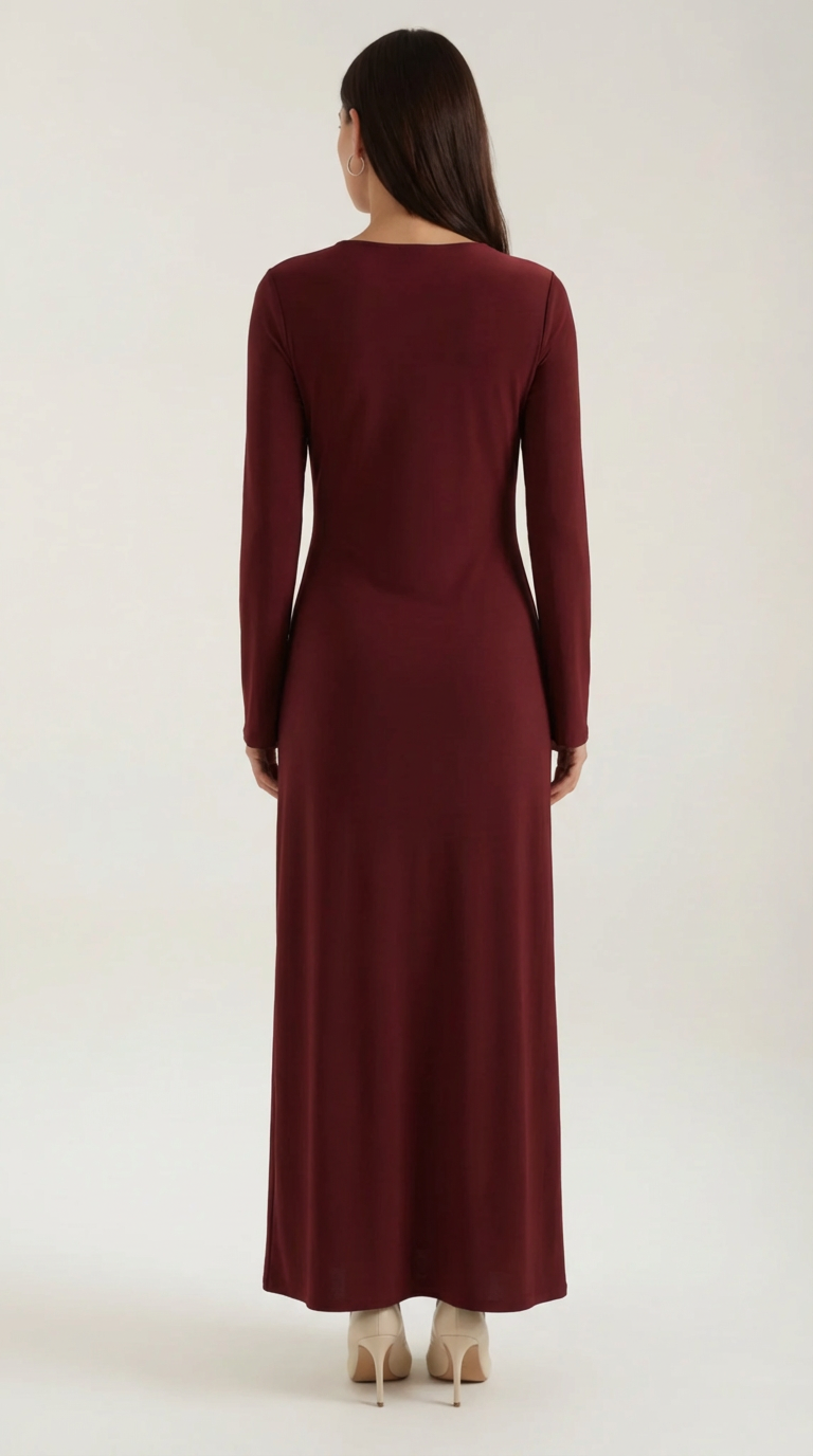 Vestido Renée Maxi Burdeos